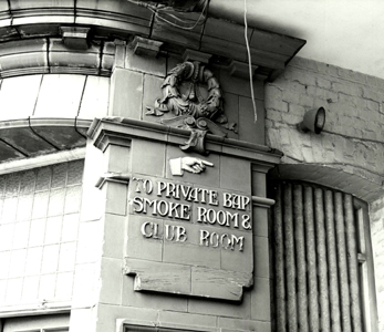 Sign at the Plough Public House 1977 [Z50-75-162]